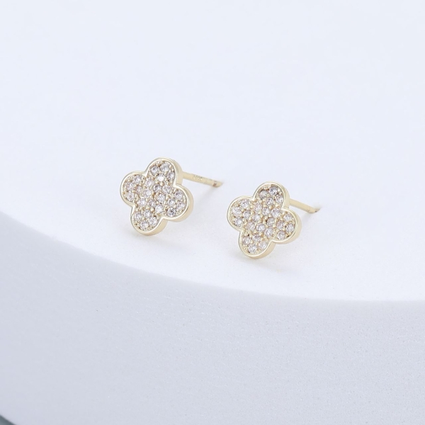 clove-diamante-stud-earrings-gold