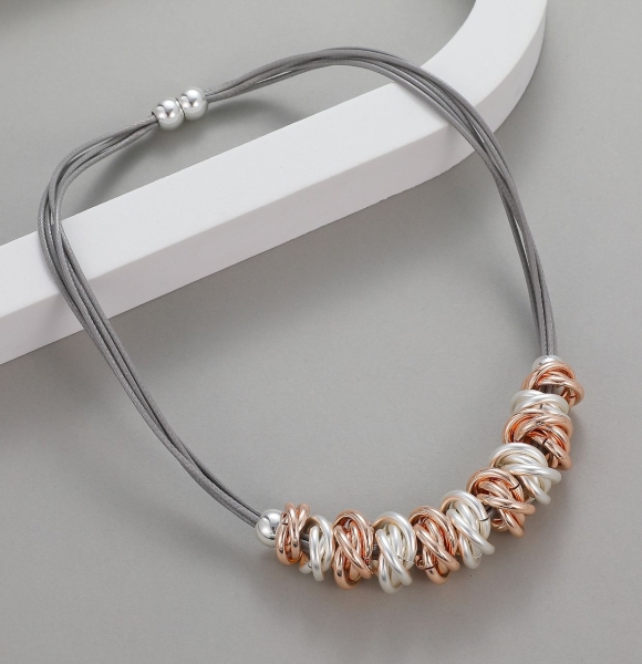 interlinked-rings-on-corded-necklace-silver-rosegold