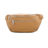 italian-leather-2pocket-slingcrossbody-bag-with-purse-silver-finish-tan