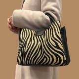 Italian Leather Animal Print Grab Bag