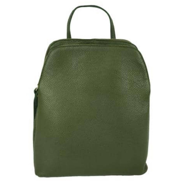 italian-leather-double-compartment-backpack-olive-green