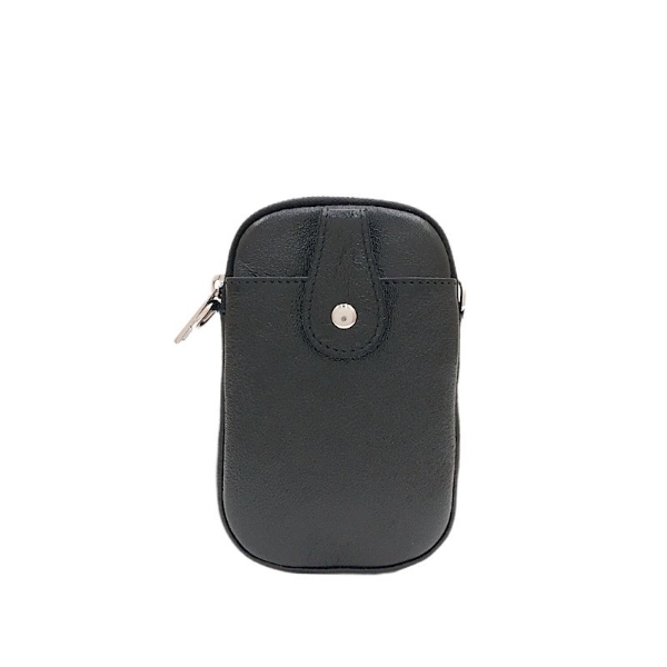 italian-leather-front-pocket-phone-pouchcrossbody-bag-metallic-black