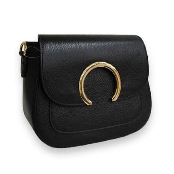 italian-leather-horseshoe-detail-saddle-bag-black
