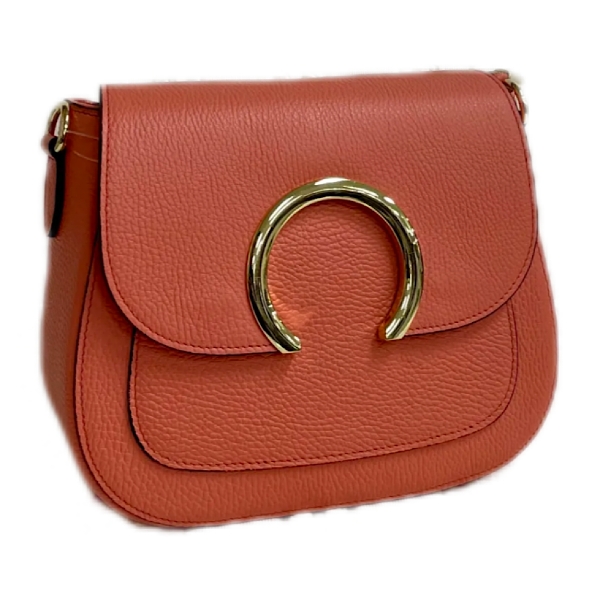 italian-leather-horseshoe-detail-saddle-bag-coral