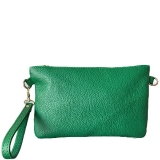 italian-leather-oblong-clutch-green