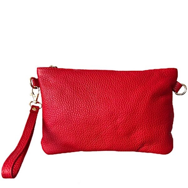 italian-leather-oblong-clutch-red