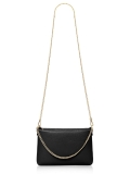 italian-leather-oblong-clutchcrossbody-bag-with-chain-strap-black