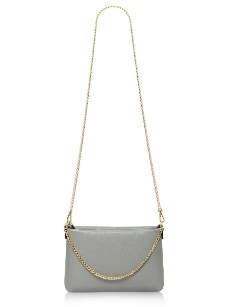italian-leather-oblong-clutchcrossbody-bag-with-chain-strap-light-grey