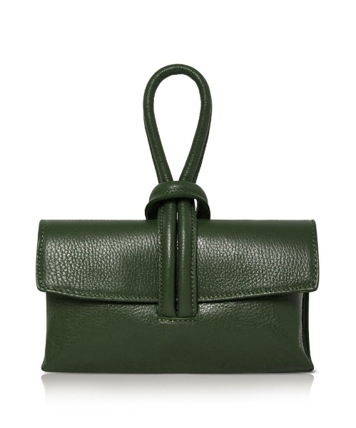 italian-leather-top-grab-handle-clutchcrossbody-bag-dark-green
