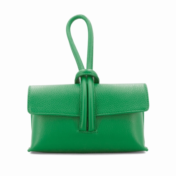 italian-leather-top-grab-handle-clutchcrossbody-bag-green