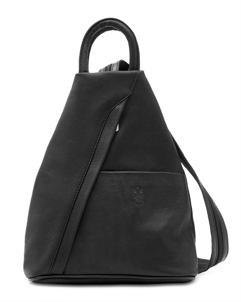 italian-smooth-leather-pyramid-zipped-backpack-black