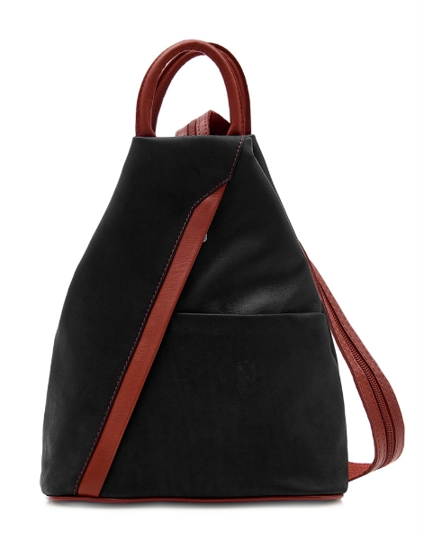 italian-smooth-leather-pyramid-zipped-backpack-black-red