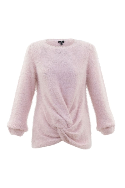 marble-fluffy-kniit-knot-detail-jumper-120-baby-pink-12-size-1