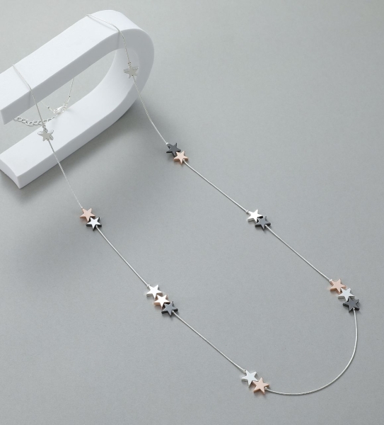 mini-stars-long-necklace-silver-rosegold-pewter