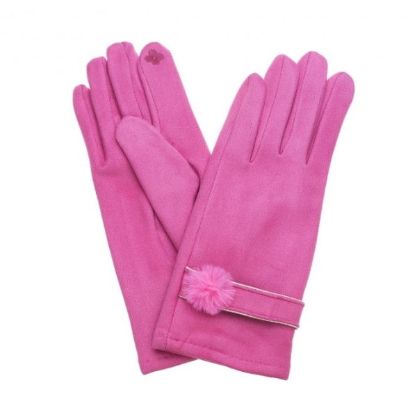 plain-gloves-with-band-pompom-detail-pink