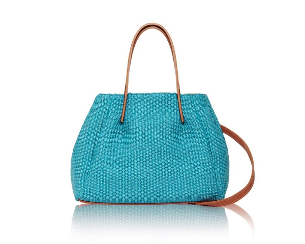 raffia-tote-bag-with-leather-handles-turquoise-tan