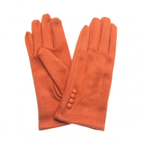 soft-touch-4buttoned-plain-gloves-pumpkin