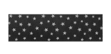 twotone-reversible-stars-pleated-scarf-black