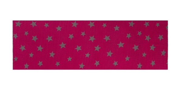 twotone-reversible-stars-pleated-scarf-cerise