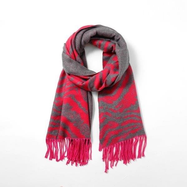 wool-blend-reversible-zebra-print-tassel-scarf-cerise