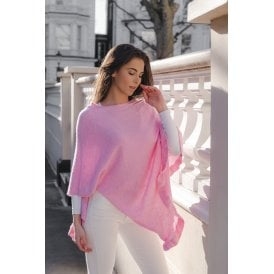 cashmere-blend-ruffled-edge-poncho-baby-pink