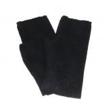 Diamante Fingerless Gloves