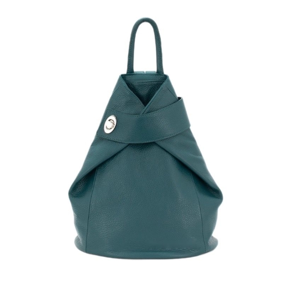 italian-leather-backpack-with-silver-knob-dark-teal