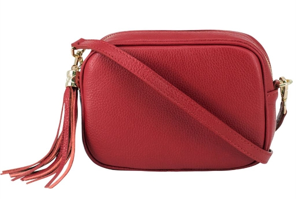 italian-leather-camera-crossbody-bag-with-tassel-gold-finish-red