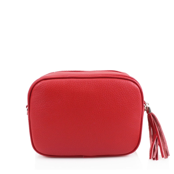 italian-leather-camera-crossbody-bag-with-tassel-silver-finish-red