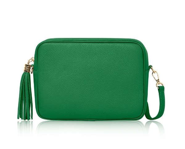 italian-leather-large-camera-crossbody-bag-with-tassel-gold-finish-green