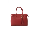Italian Leather Tassel Grab Bag