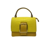 italian-leather-twotone-croceffect-buckle-grab-bag-yellow