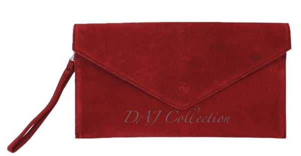 italian-suede-envelope-clutch-dark-red