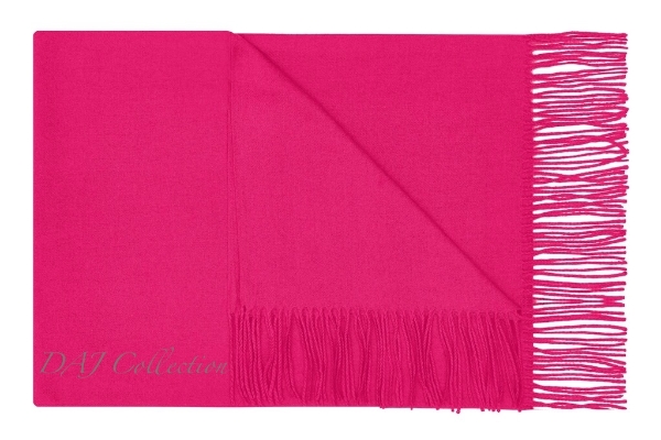plain-wool-blend-scarf-cerise
