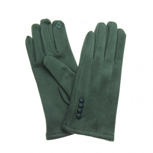 soft-touch-4buttoned-plain-gloves-green